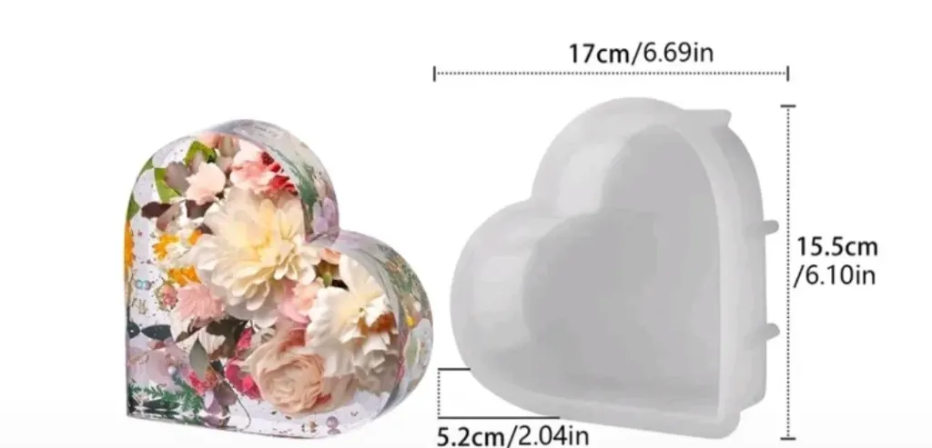 قالب قلب صغير