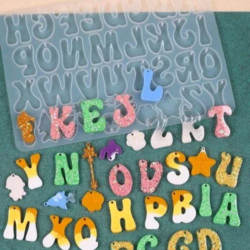 قالب أحرف وأشكال